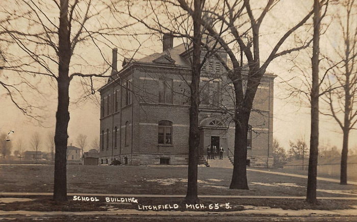 Litchfield - Old Postcard Photo (newer photo)